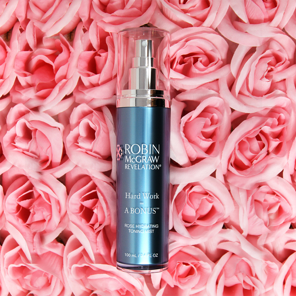 See the world through rose-colored glasses...or through rosy skincare! Robin’s Rose Hydrating Toning Mist incorporates rose extract to work as a natural emollient &amp; soothe skin. 

Shop today &amp; receive a FREE Bath Salt Set with your order of $70 or more: robinmcgrawrevelation.com/collections/al…