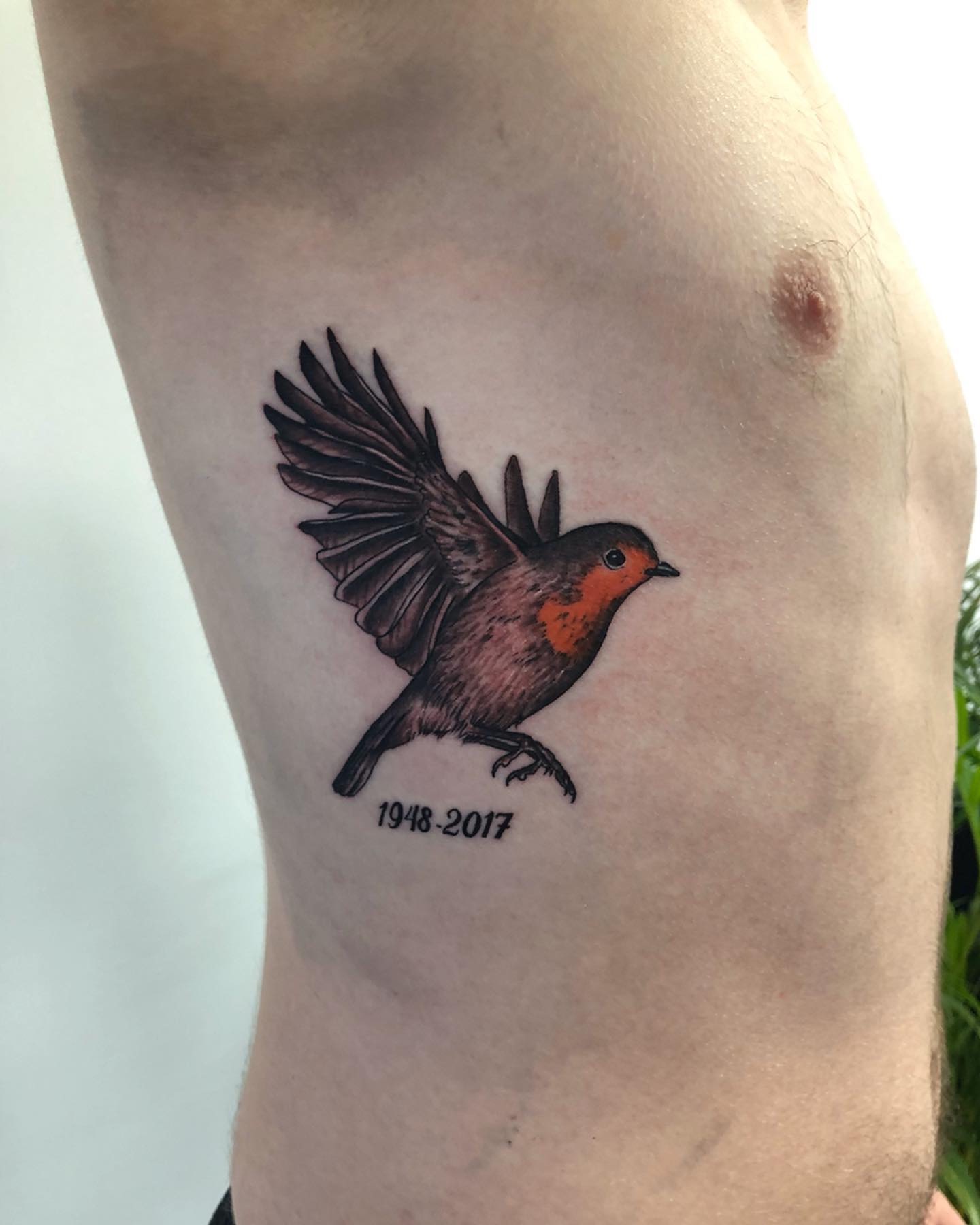 Cardinal Memorial Piece by Scotty Parker  Tattoos