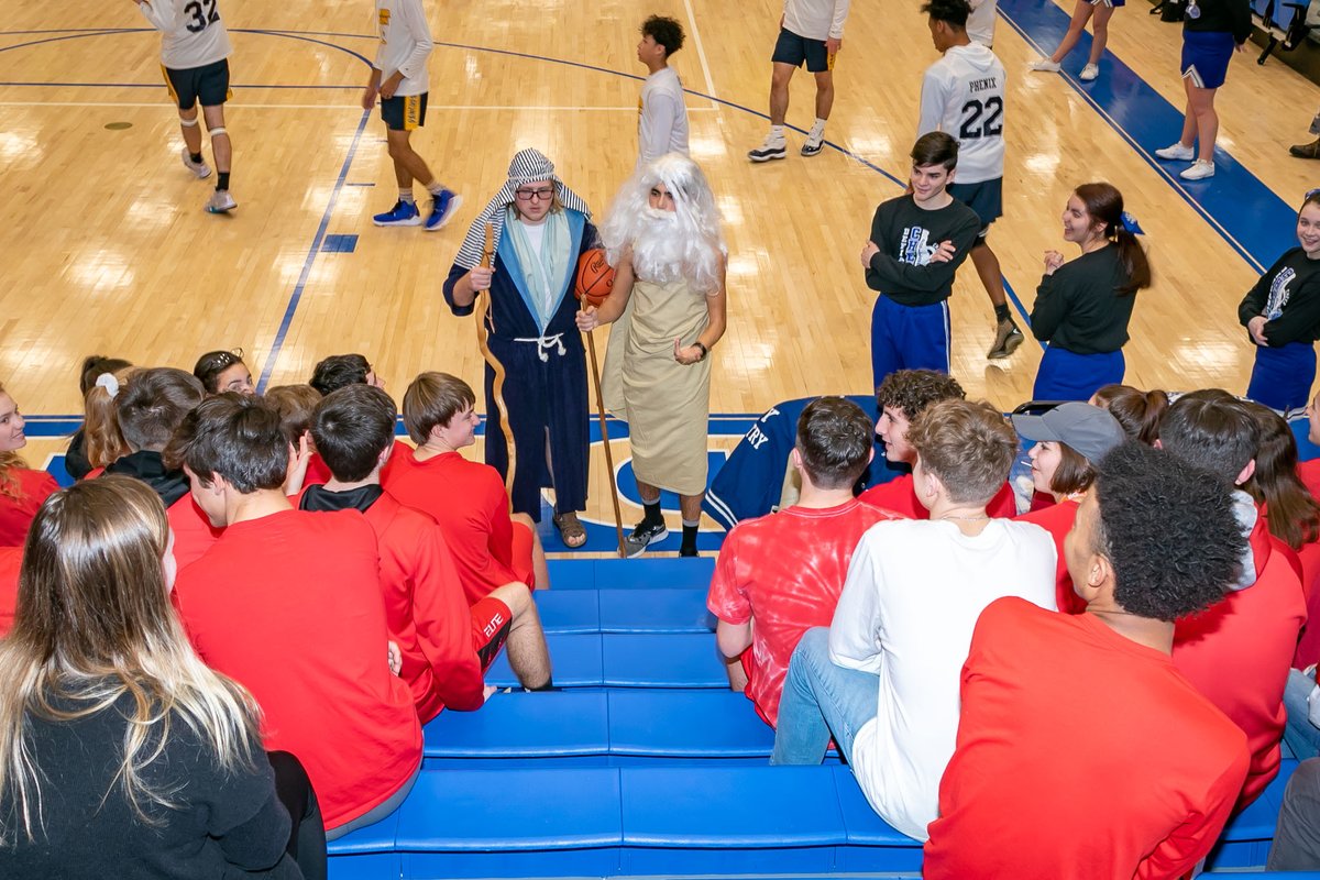 Moses parted the Red Sea, but hard work by DHS is what won the game!