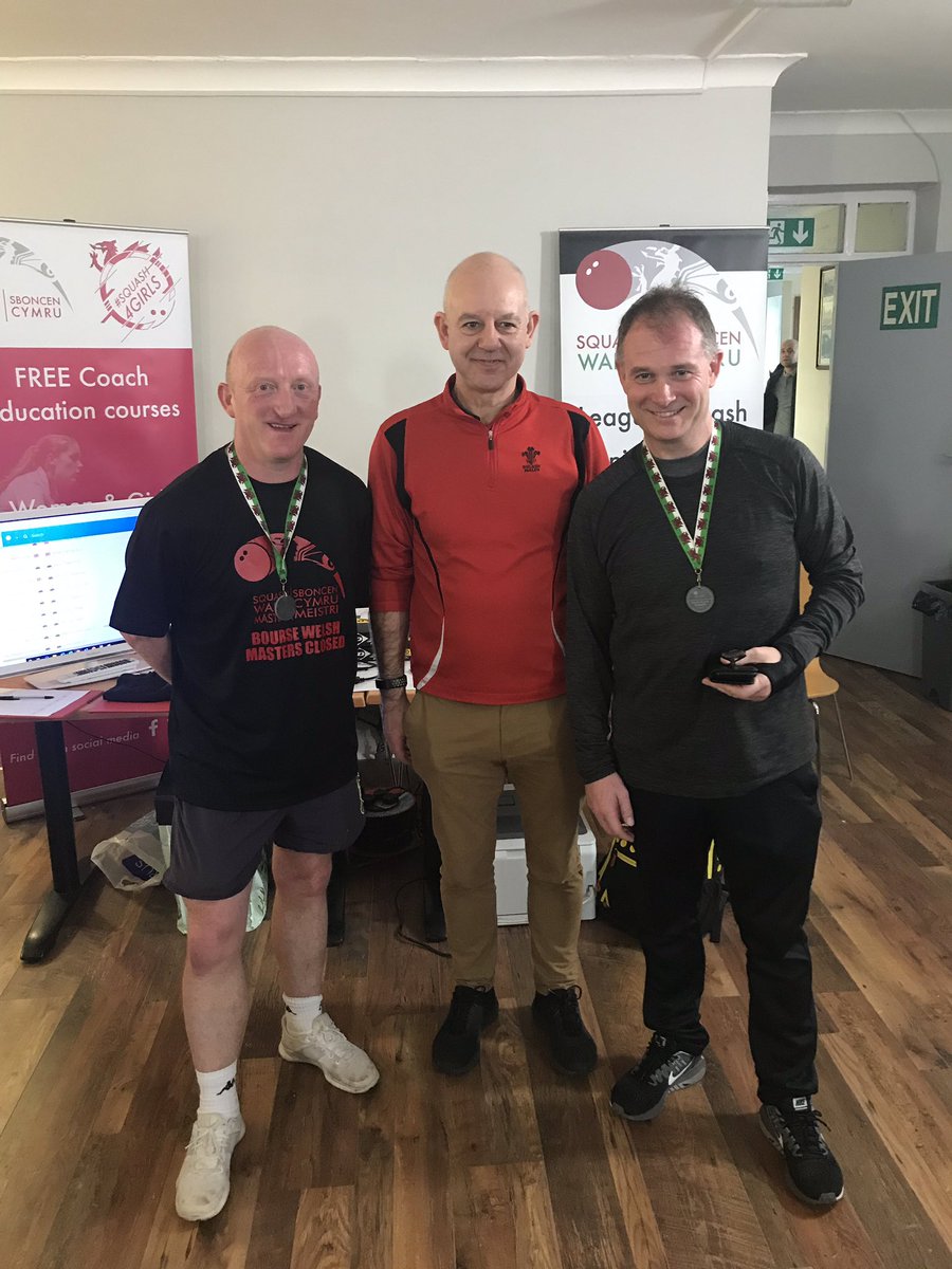 sqwales's tweet photo. #WMC2020 Men’s O45 Champion: Dallas Hayvice🥇&amp; R/Up: David Godfrey🥈and Men’s O45 Plate Winner: Paul Thomas &amp; R/Up: Neil Hughes - Congratulations 🏴󠁧󠁢󠁷󠁬󠁳󠁿🏴󠁧󠁢󠁷󠁬󠁳󠁿🏴󠁧󠁢󠁷󠁬󠁳󠁿🏆  #WelshMasters https://t.co/aLlqmdbAEf