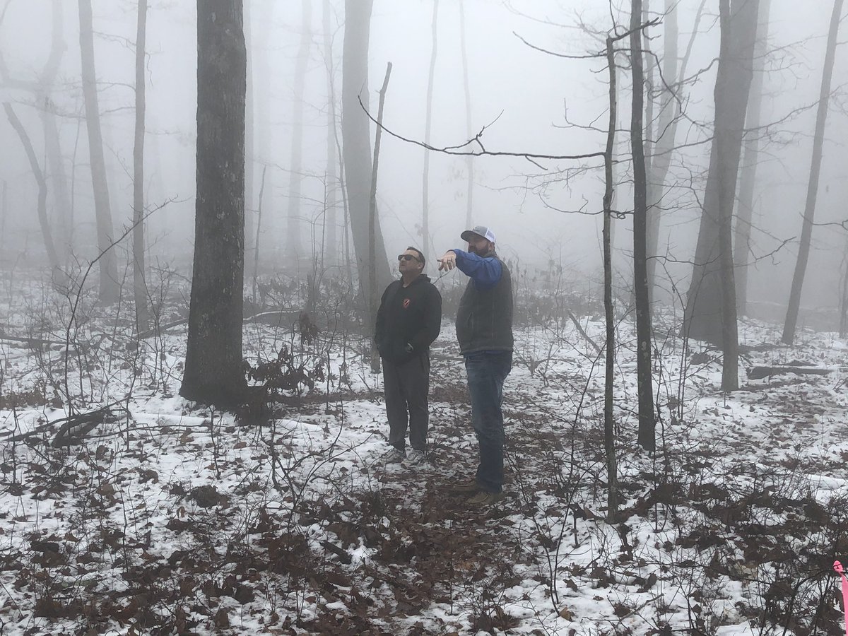 travisclose's tweet photo. Not even the fog, snow and mud Will keep us from showing land when clients are looking to build there dream home. Thanks to #peppersconstruction for joining us today. #Flipperbend #newhomes #fog #bhhs #bhhsrealtycenter #leavingaustin #travisclosehomes #snow #land #signalmountain https://t.co/iKKfpwQMun
