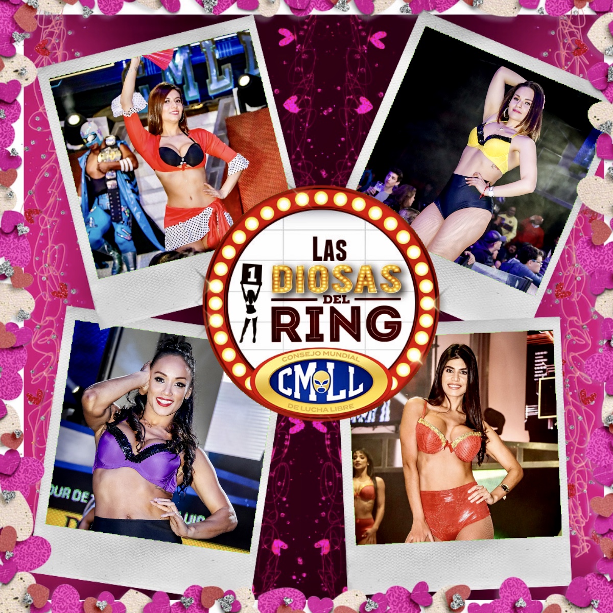 DiosasDelRing_'s tweet photo. 💞💥💓💥💞💥 💞💥💓💥💞💥
Las Diosas del Ring que se presentan en la función de Hoy son:
💞💥💓💥💞💥 💞💥💓💥💞💥
💋 Yazmin
💋 Sandra 
💋 Chiara
💋 Yanireth

📍Arena México 
#SúperDomingoCMLL
📆 8 de Febrero ‘20
⌚ 5:00 p.m. https://t.co/pfc2kPx2SM