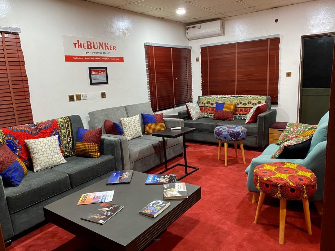 shenkesbee's tweet image. Are you looking for a co-work space or a personal reading space or a training room in Lekki, Yaba or Abuja?

Please check theBUNKer out👇 

#Coworkspaces #Readingrooms #Trainingrooms #Maryam #Tunde #DrToolz #Ronaldo #Tacha #ultimatelove #UltimateLoveNG #olamide