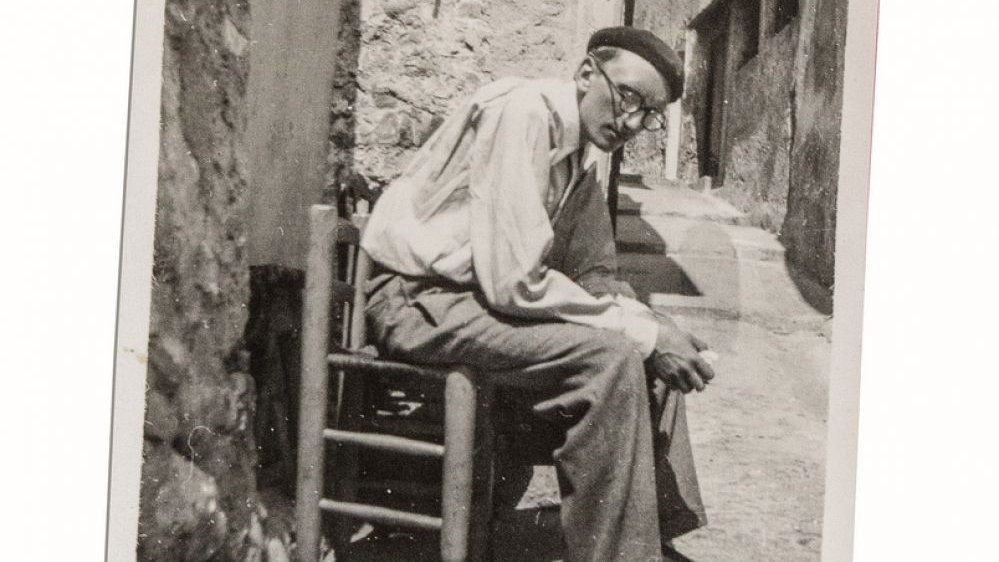 UtterlySpurious's tweet photo. Blanchot in a beret (in Eze) https://t.co/Bc0hVaPyN5