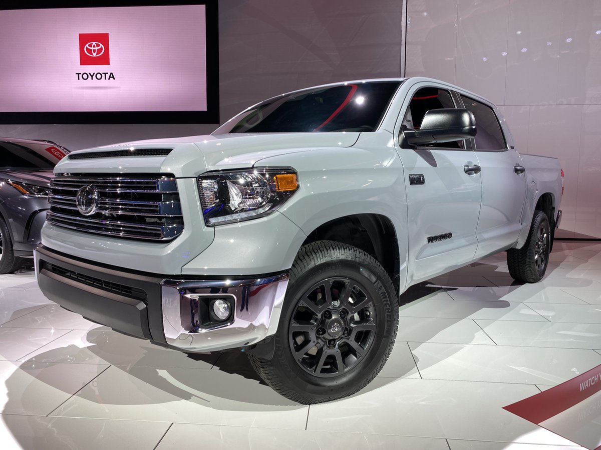 LotProCars's tweet image. Feast your eyes on the Toyota Tundra Trail Edition #Toyota #Tundra #TrailEdition #CAS2020