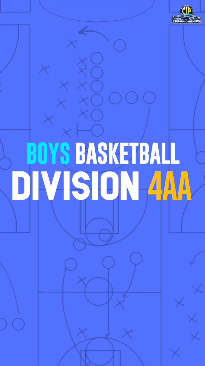CIFSS's tweet photo. Basketball. Brackets. Are. Here. Here is boys basketball division 4AA

#CIFSSBasketball 🏀 | @SoCaliFord https://t.co/4jkKP7WsZn