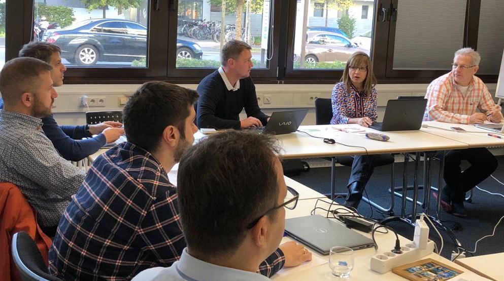 CreatInnes's tweet photo. A strategic consortium of six European organizations from Germany, France, Hungary, Macedonia and Bulgaria kicked off CreatINNES project.
Picture: CreatINNES starts. Darmstadt, September 26-27, 2018
Source: https://t.co/tzl9KrEXdf

 #ErasmusPlus  #StrategischePartnerschaften https://t.co/nM09ZbEFXO