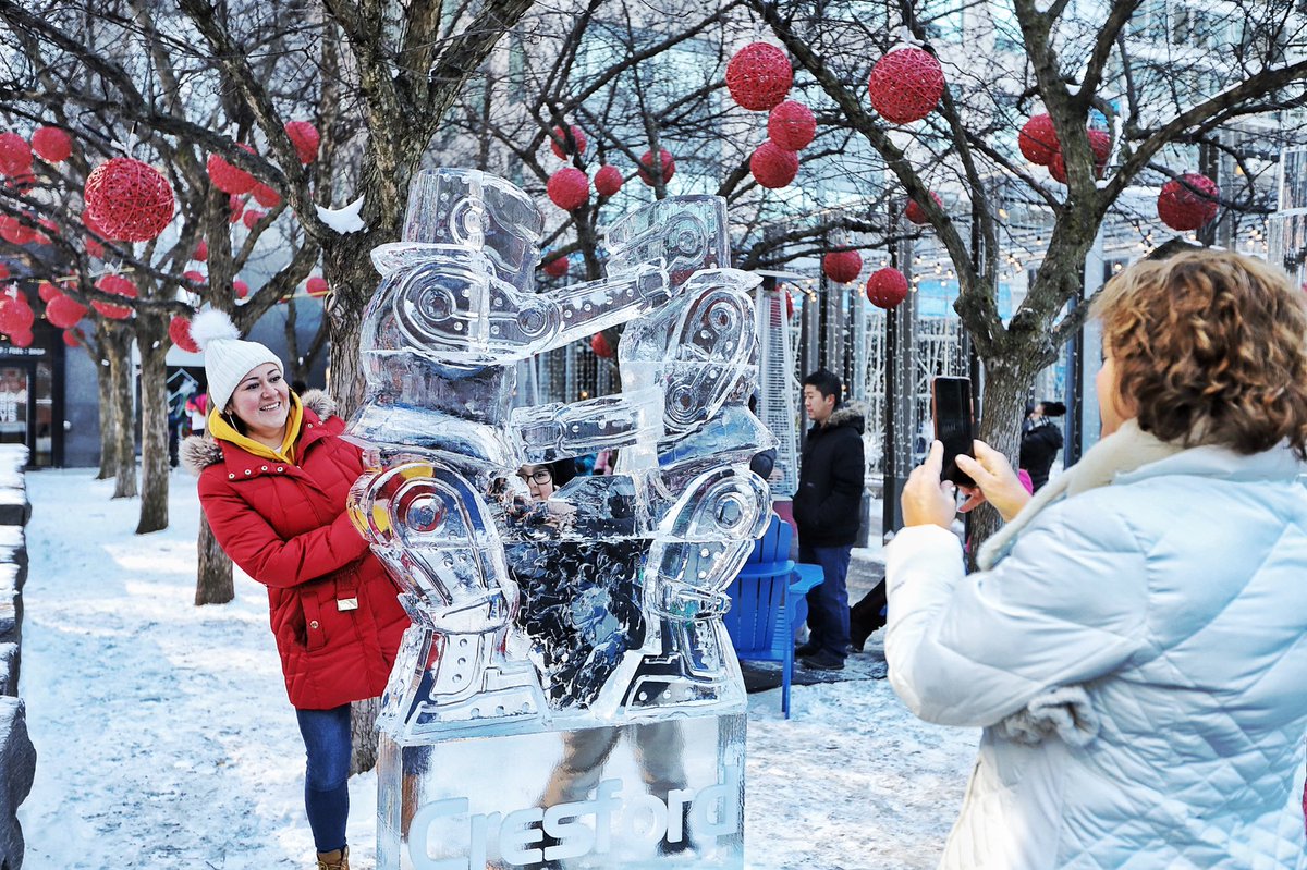 BloorYorkville's tweet photo. We’re back here again today from 12pm - 5pm! 🎿❄️ #Icefest20 @HeartandStroke @Indie88Toronto https://t.co/O4Zirqqfqr