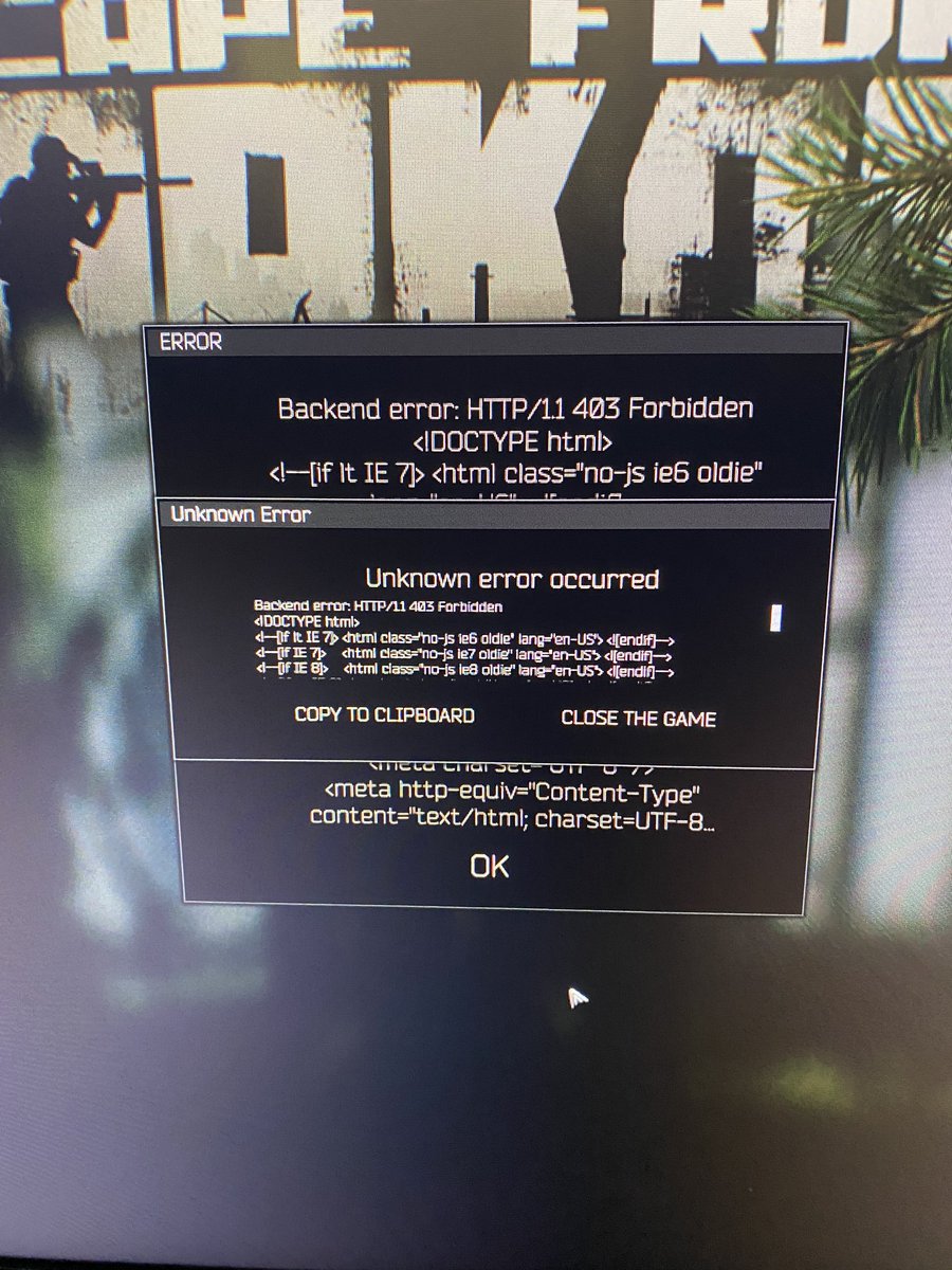 XBLtriggerhappy's tweet image. Love this game but god is there a lot of bugs. Just completed a scav run with over a 100k in loot which isn’t crazy then I get a error code and loose all my stuff. @bstategames and u know there’s a 15 min cooldown when I check. SMH