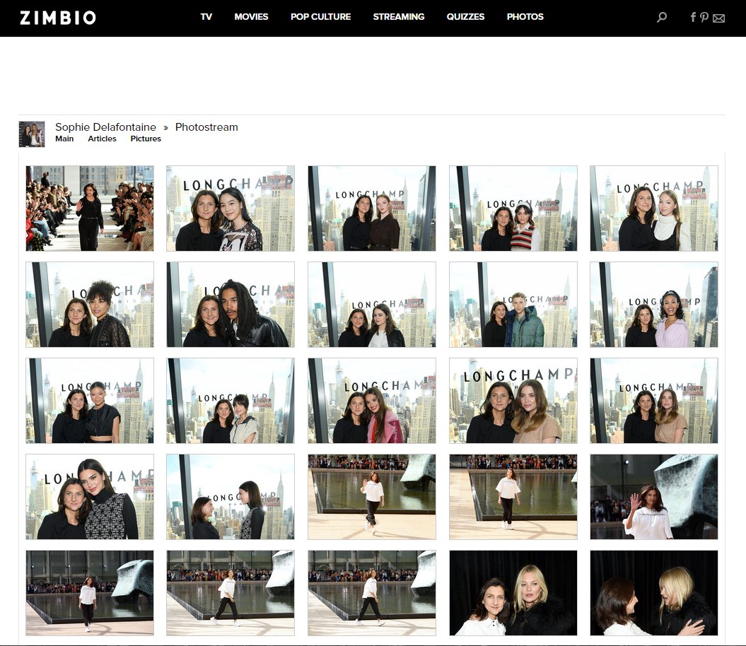 popps_h's tweet image. Sophie Delafontaine Photos 

のんちゃん、114枚の2枚目じゃん❗️😃 #Longchamp #zimbio 
ツーショットとしては1枚目❗️😃 #のん #能年玲奈 

ここには"Non"は出て来ず、"Rena Nōnen"と書かれている😃