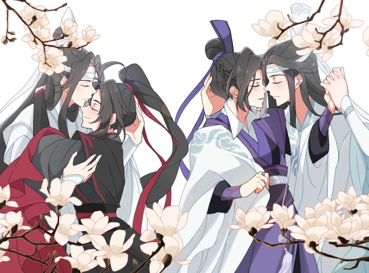 Isill_0_0's tweet photo. 망무💙❤ 희징💙💜
(망무는 전에 그린 포즈 그대로 그린것😶 날먹최고)

#魔道祖師 #忘羡 #xicheng https://t.co/cIuxtDtTHZ