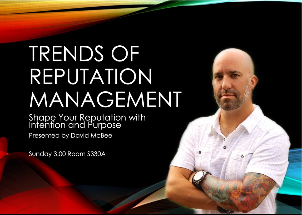 Are you at @ararentalshow in #Orlando? Come see me at 3pm in room S330A to learn why your online reputation is more important than marketing and how to increase your referral business in 2020.
.
#arashow #arashow2020