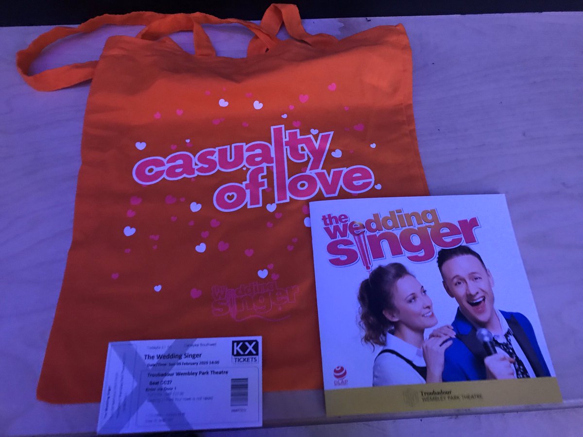 Awesome to have <a href="/WedSingLondon/">The Wedding Singer</a> back, and especially my favourite Sammy <a href="/Ash_Emerson/">Ashley Emerson</a> ❤️ so so good to see you! Almost felt like 2017 again 😂