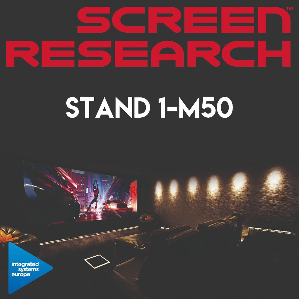 PulseCinemas's tweet photo. Always worth a visit... Continuing to lead the way in screen design. Visit Stand 1-M50 to see why the world’s best cinemas include Screen Research #PulseISE2020 https://t.co/7mLmHGFSGI