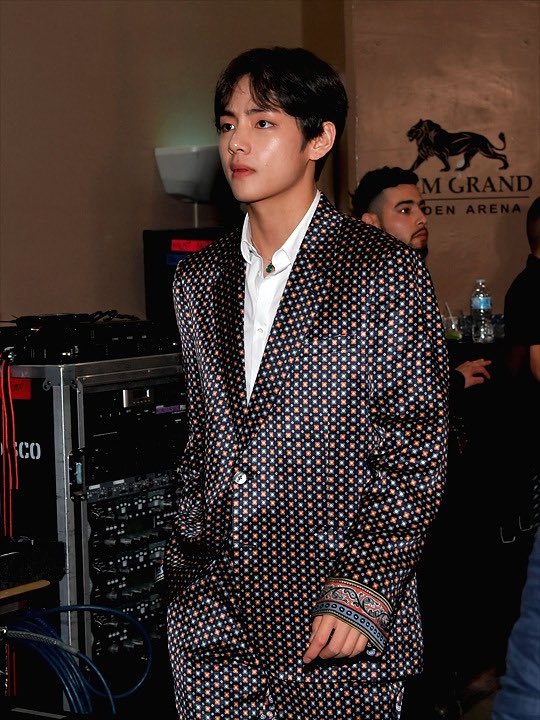 CEOs of patterned suits