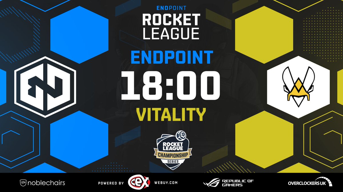 TeamEndpoint's tweet image. #RL

This is the largest audience we will have ever played in front of and its exactly where we want to be.

LET'S GO @virtuosoRL @NachitowRL @RelatingWave @LoREclipse!! We are up next in our first ever game in #RLCS as we take on titans @TeamVitality!

twitch.tv/rocketleague