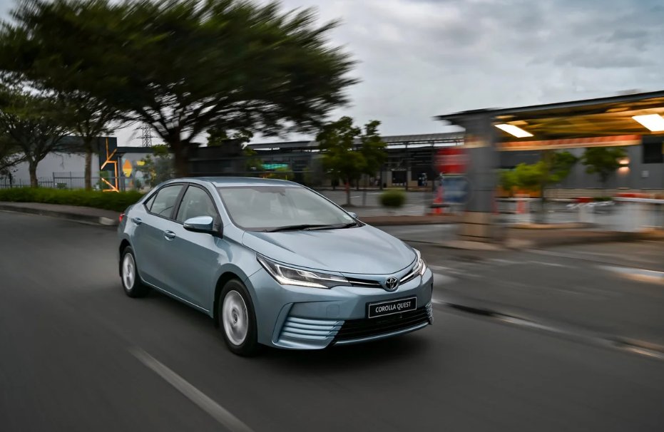 BlueChipDealers's tweet photo. Introducing the new Toyota Corolla Quest.
It's fitted with a powerful yet fuel efficient 1.8-litre petrol engine. The suspension setup delivers a comfortable driving experience.

#BlueChipDealers https://t.co/O4OwVxnoab
