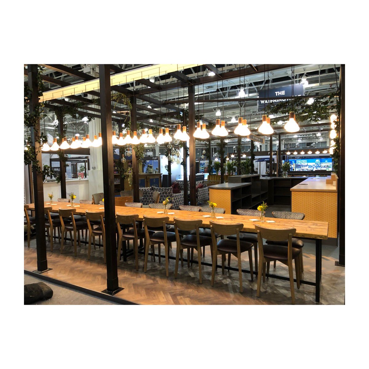 FaberBespokeUk's tweet photo. Hi @TheoPaphitis 
We’ve been shaking things up at Olympia with our fit out of The Watering Hole bar! #SBS We’re constantly looking to develop our business. 
https://t.co/mDWJal2el9
#fitout
#projectmanagement 
#joinery 
#bespoke https://t.co/fo1xRDjC9E