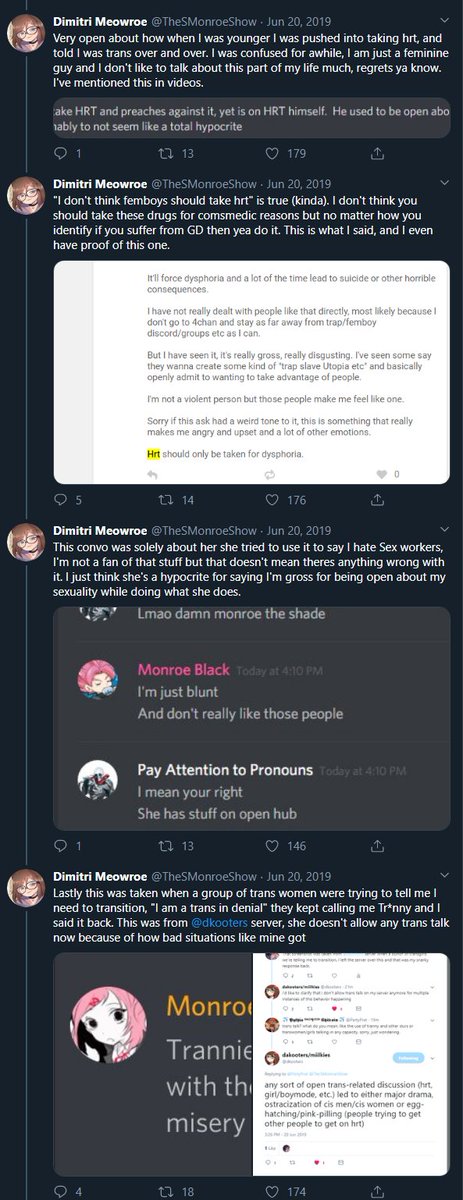 Funny how Dimitri never once tries to deny the Discord leaks. Never once tries to say that those are fake. While there are a lot of claims the person made against him that are not true, him sexting and underage boy is true. But, the idiot gave Dimitri too many scapegoats.