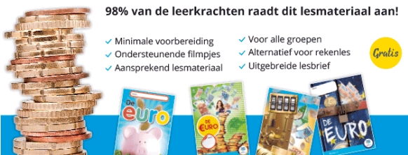 Tip: Van 23 t/m 27 maart is de Week van het Geld. Als leerkracht kun je Eurowijs lesmateriaal aanvragen. Het zijn leuke en leerzame opdrachten over geld, sparen, pinnen en reclame voor groep 1 t/m 8 en is helemaal gratis! bit.ly/2OBxW6c #weekvanhetgeld #geldeducatie