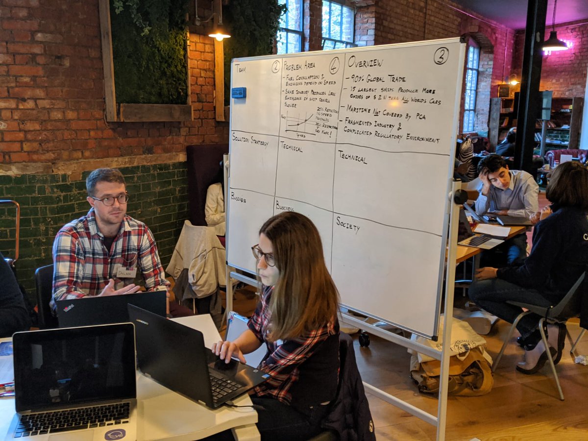 oxfoundry's tweet photo. @UniofOxford @EYnews Industry 🤝 Academia
Experts 🤝 Students
Techies 🤝 Non-techies
Our #AIImpactWeekend has been a great success, with collaboration at every level; harnessing everyones skills to tackle world-scale problems! @EYnews @Jeff__Wong🙌 https://t.co/r8FzLXHBEg