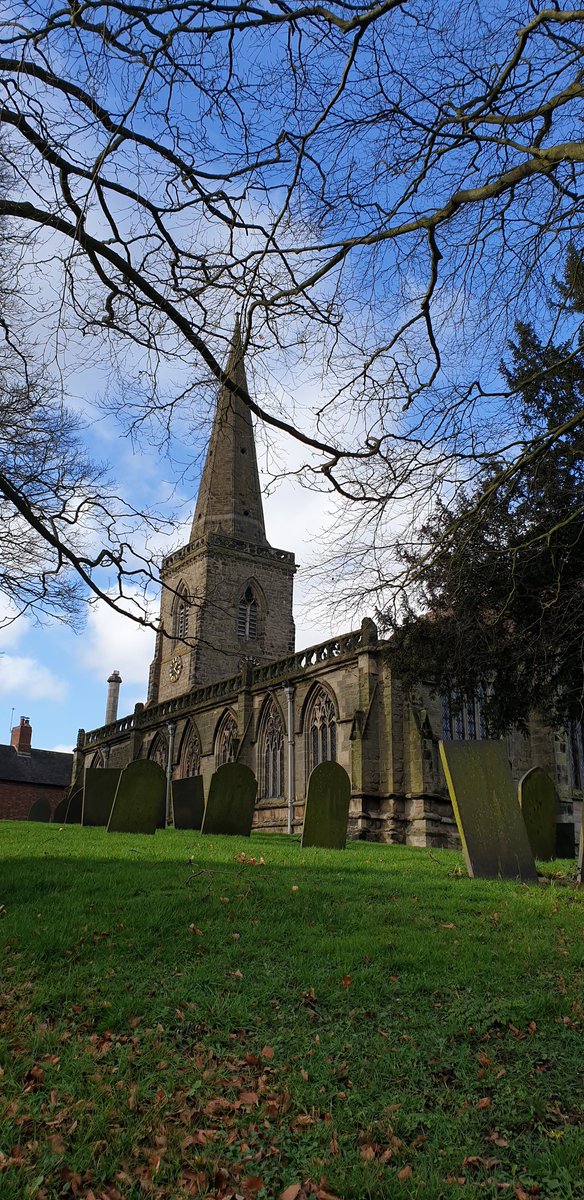 FareBrian's tweet photo. Spent the weekend with Mrs F at #MarketBosworth and decided to visit a few sites related to #BattleofBosworth namely the churches at #SuttonCheney, #Dadlington, #StokeGolding and #Shenton.  Sadly Storm Ciara prevented us from visiting the visitor centre so will have to return. https://t.co/XKH5LvrV3a