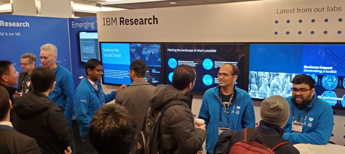 JohnRSmithMM's tweet image. If you are at #AAAI2020 today, come meet our #IBMResearchAI scientists at expo booth 103.  See our latest demos, learn about job opportunities, pick up some swag and more. aaai.org/Conferences/AA…