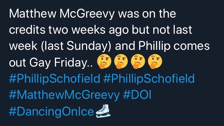 AnnetteIsitt's tweet photo. #DancingOnIce  #DOI #philipscofield  #MatthewMcGreevy https://t.co/bsjy9nCC9d