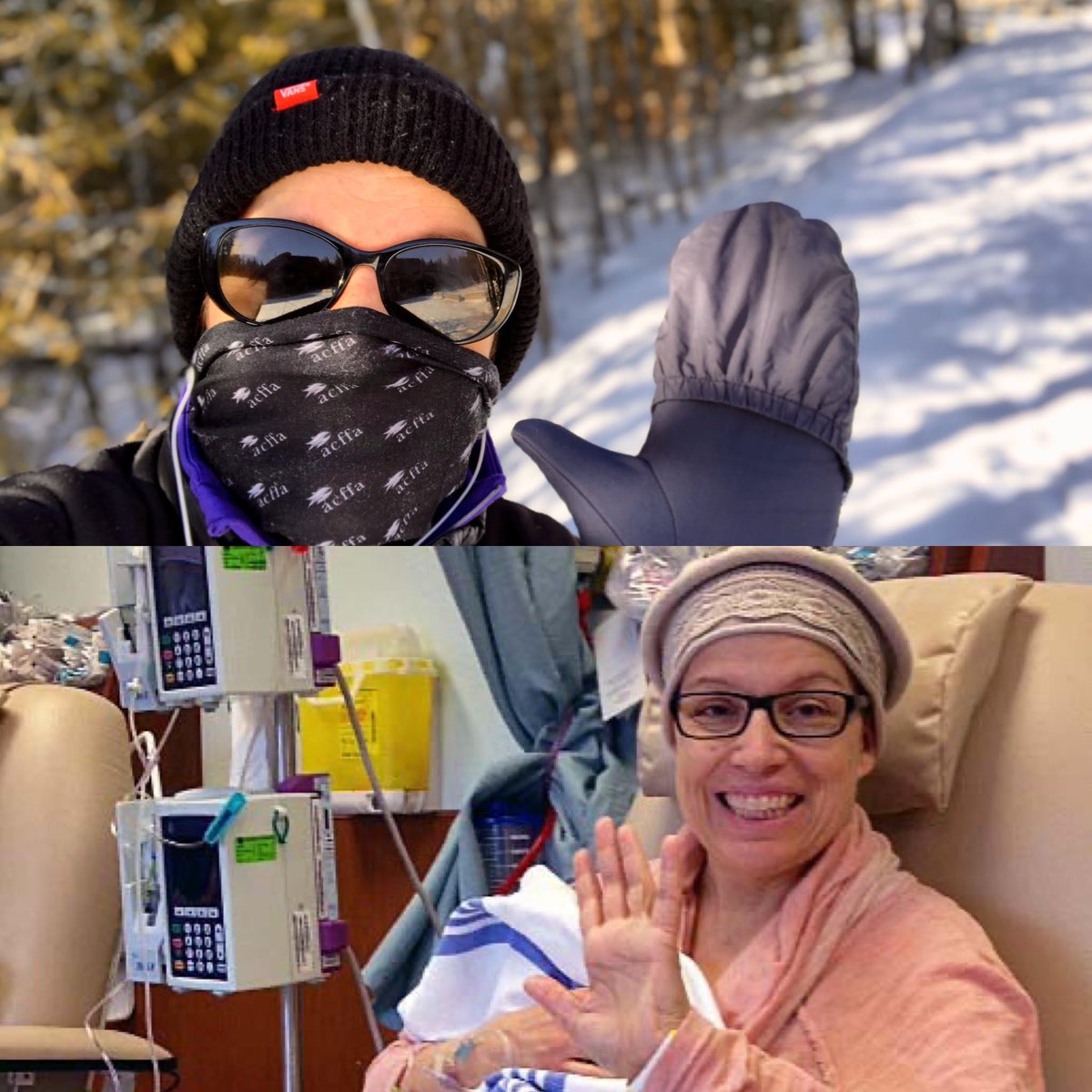 A glorious Canadian winter run for me, four years almost to the day after I started chemo for breast cancer. I am here today by fluke. My cancer was missed on my mammogram because I have dense breasts. <a href="/densebreastscdn/">densebreastscanada</a> #TellMe #DisMoi