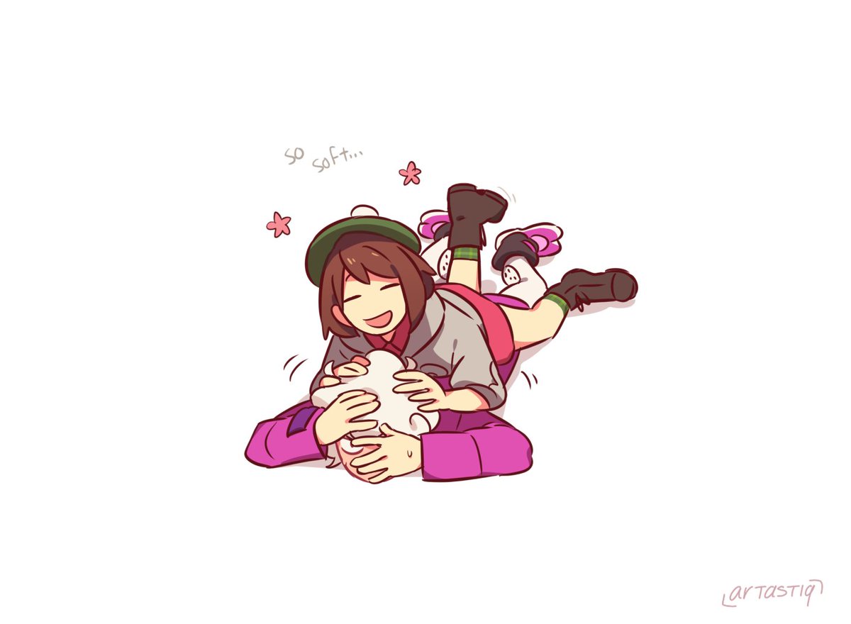 artastiq's tweet photo. Free hugs! ╰(*´︶`*)╯##PokemonSwordandShield https://t.co/J7NSNCiSDA