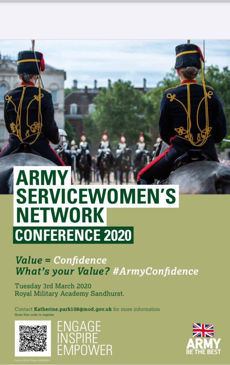 Not to be missed! @CCriadoPerez will be superb. Hard-hitting, and at times shocking, but her message is key if we are to continue to improve the lived experience of women in the workplace and in wider society. Sign up for the conf now on 3 Mar held @RMASandhurst @R_Signals