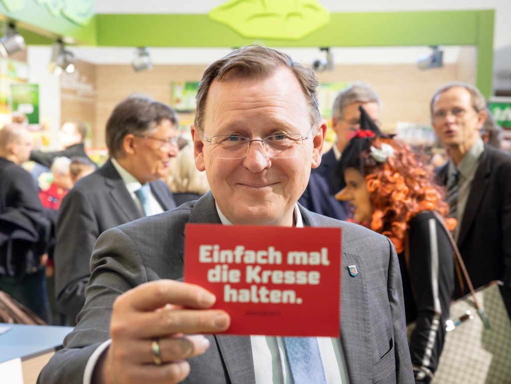 Bodo Ramelow (@bodoramelow) on Twitter photo Fällt mir gerade ein... Fällt mir gerade ein...