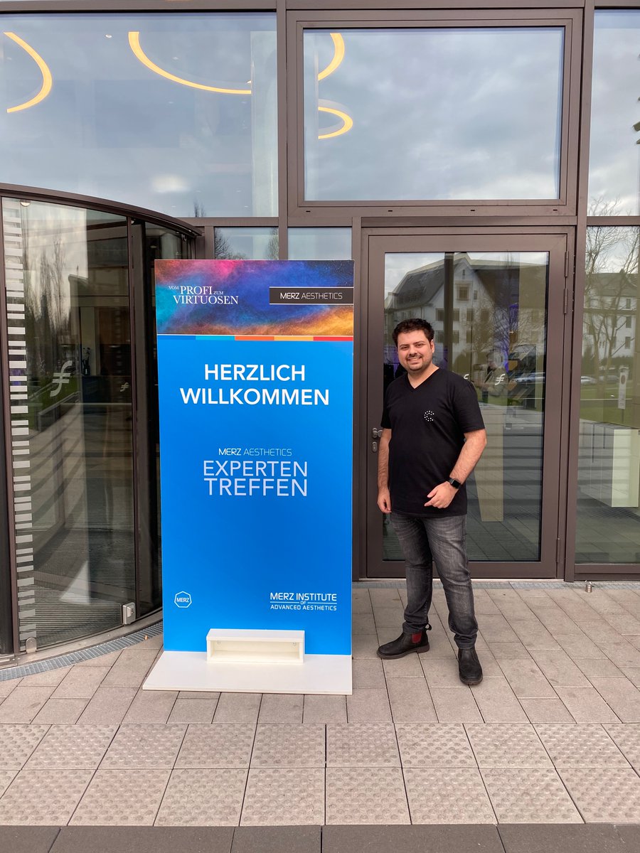 clinicminds's tweet photo. Stolz, Teil des Merz Expertentag in Frankfurt zu sein. Vielen Dank an #Merz #aesthetics  für die Einladung. #MerzExperten2020 https://t.co/C3UEsylnfm