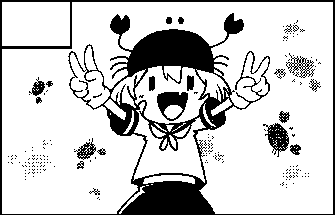 とり急ぎ描いたおぼろちゃん。あんまり描かない感じだったけどかわいいね 