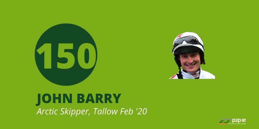 irishp2p's tweet photo. It was a day to remember for popular rider John Barry, as at one of his local fixtures in Tallow today, Arctic Skipper provided him with his 150th winner between the flags when landing the open.

📰 Full Story ▶️ https://t.co/3mO7maAme7 https://t.co/QJFOdAnZOd