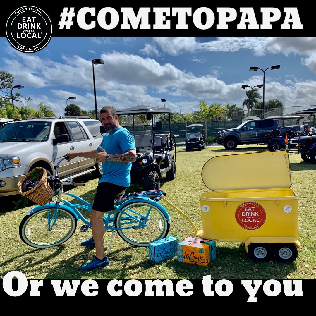 BeLocalOnTheGo's tweet photo. #cometopapa
Or 
We will come to you 

Eat Drink and Be Local

Papa's Raw Bar
Papa Hughie's Seafood World
Aka Papa’s Fish House 
Best Stone Crabs
StonedLager
Eat Drink and Be Loco
#Papamigos cometopapa https://t.co/GmbLKoUfIf