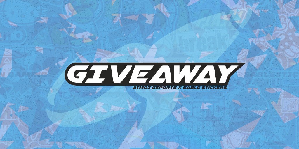 ReboundUnited's tweet image. 🚨 GIVEAWAY ALERT! 🚨

We've teamed up with the fantastic people at @SableStickers to give one lucky winner FREE STICKERS!

HOW TO ENTER: 

🔵Follow @SableStickers 
🔵Follow @AtmozEsports 
🔵Like+Retweet the post!

It's that easy! Good Luck!