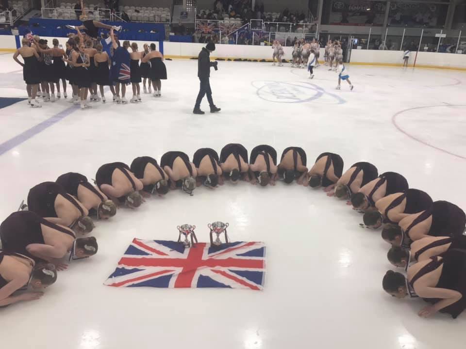 KatieFerguson46's tweet photo. Fantastic finish to my first synchronised skating season at ISU junior level with the Solway Stars. Crowned silver medalists🥈and Scottish Champions at Trophy D’Ecosse🥇with a huge increase in PB to over 100 points 🏆🌟⛸@LarbertHigh @LHS_HWB @GregNicol94 @MrsWilsonLHS https://t.co/OlDro3VkAC
