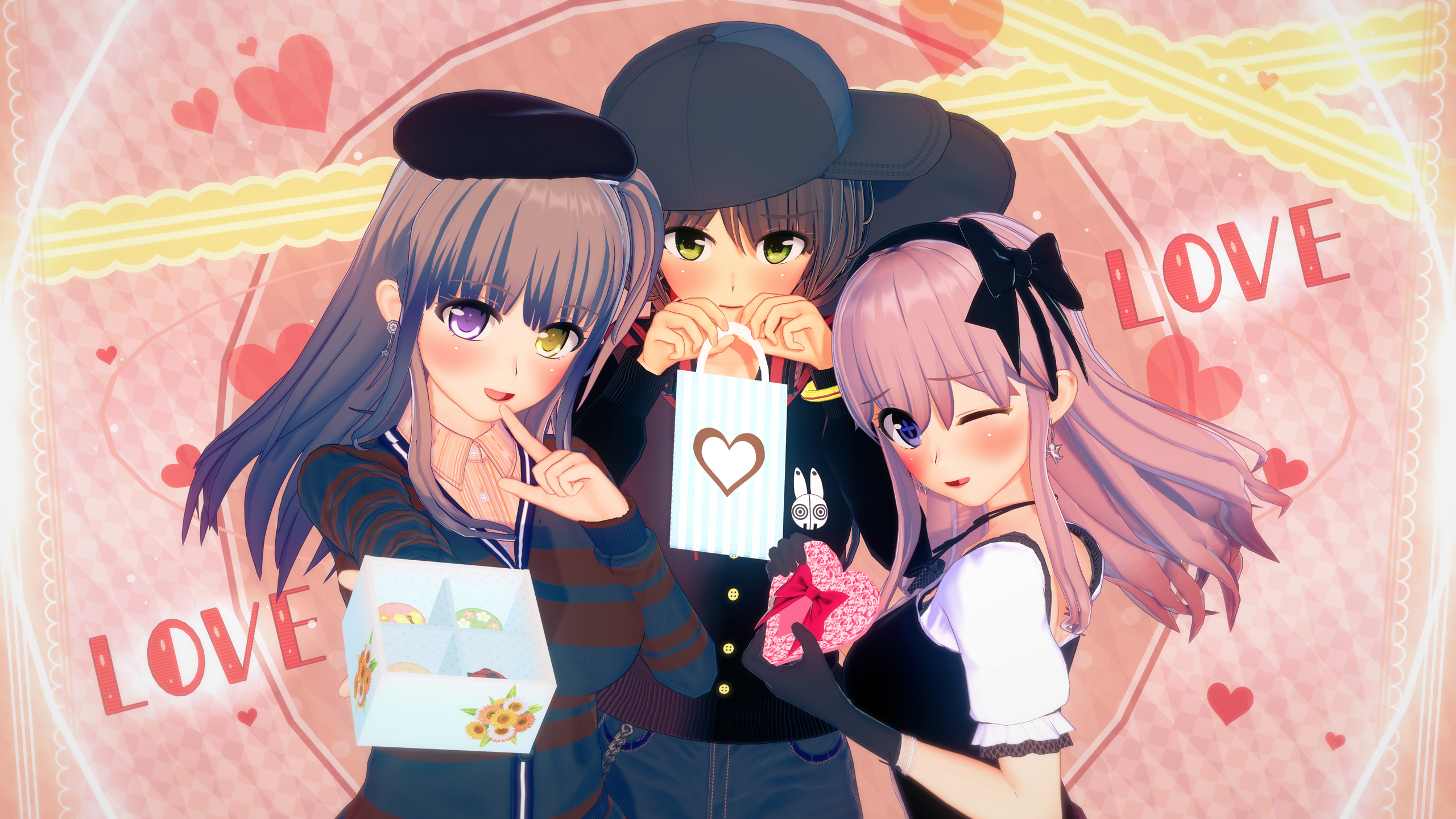 ヴィーナ Ship3 ハッピーバレンタインなシーンをいくつか作りました 勢いで完成させちゃったので もうツイートしちゃえ 使ってもらえると嬉しいです コイカツ T Co 0wovcje4un パス Nanaibu くーるみんとさん Tkgさんのデータを一部使用