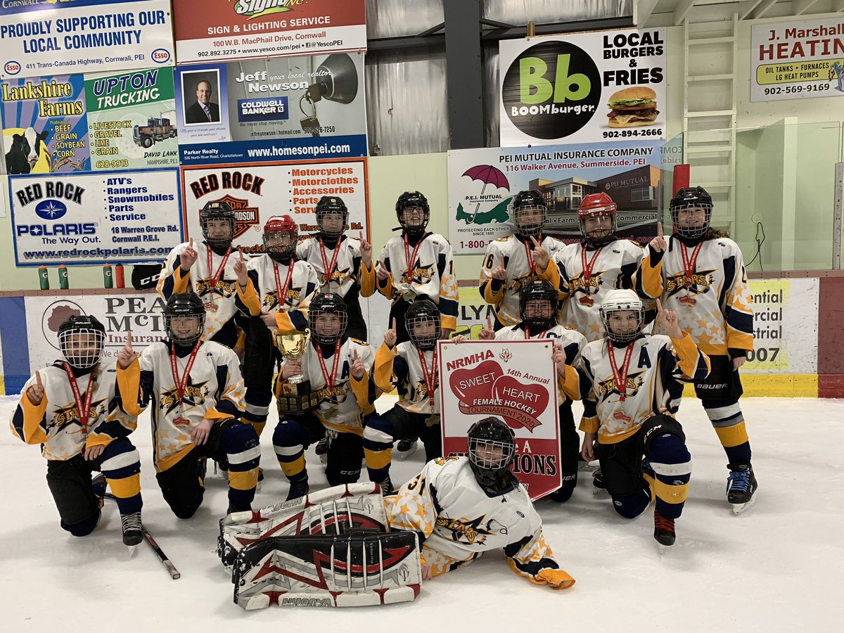 Congratulations to the SEFHA Stars on winning the Peewee A division! 

Thanks to our division sponsor The Town of Cornwall