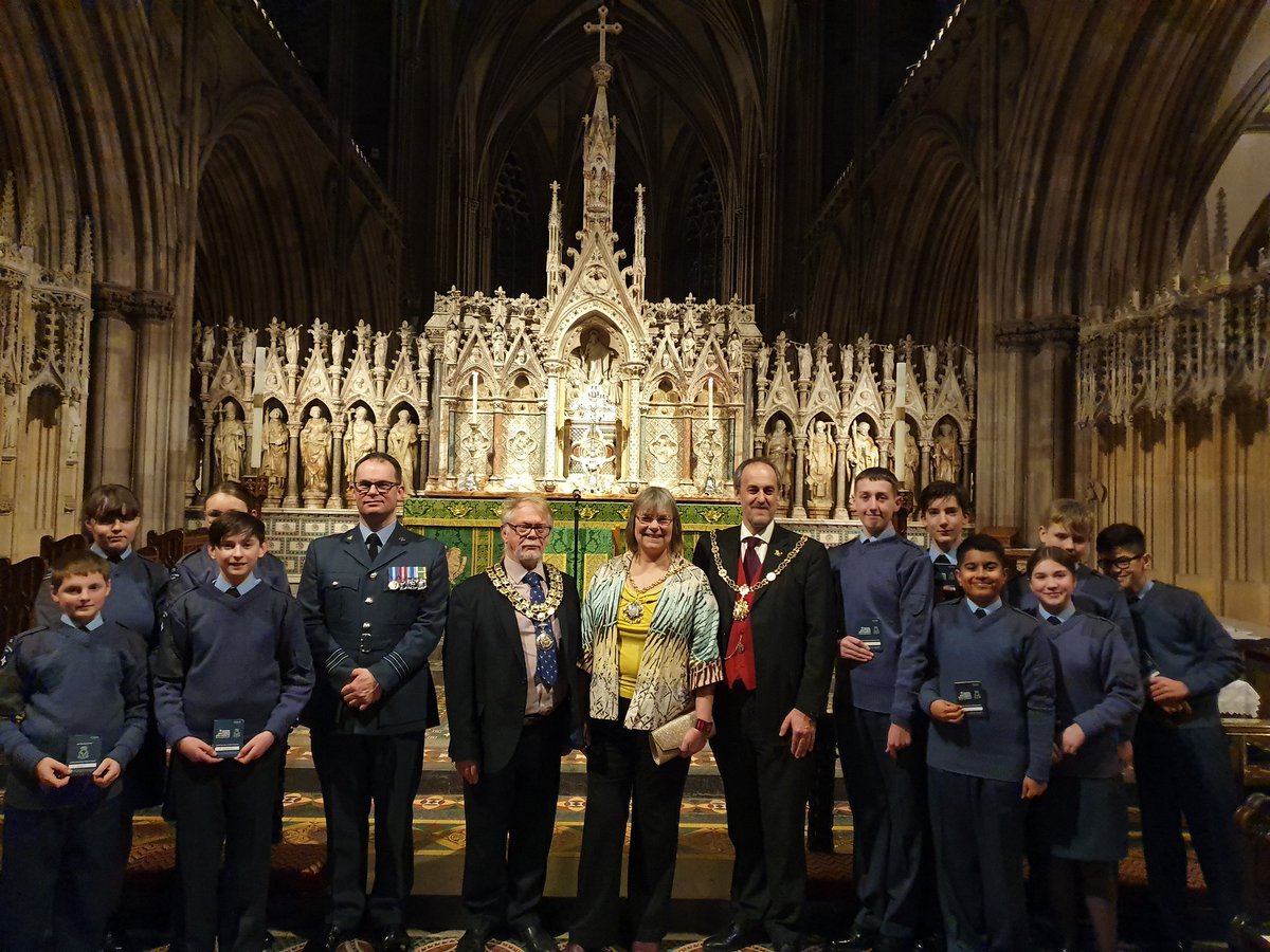 Well done to the Cadets who made their promise today in front of the Mayor and Sheriff of Lichfield and the Chairman of Lichfield District Council.

Welcome to the family !