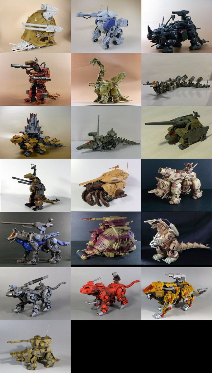 リュカイナ Auf Twitter 箱裏ゾイド一覧に 18作 シールドライガー 指揮官仕様 19作 ゲルダ 試作重装仕様 を追加しました 縦に長くなってきましたがスマフォ画面だと丁度いいですかね T Co Kpnolotoge Twitter