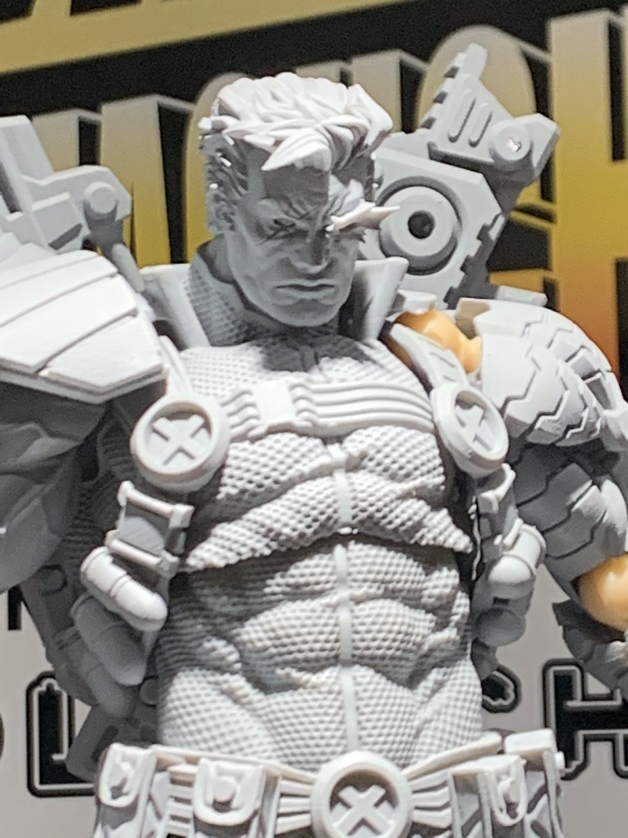 Hiro ケーブルのフィギュアかっこいいなあ このままでもかっこいいけど彩色されたらどんな感じになるんだろう Hiro ケーブルのフィギュアかっこいいなあ このままでもかっこいいけど彩色されたらどんな感じになるんだろう