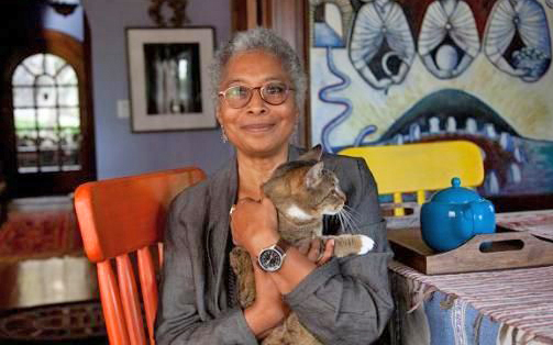 And a happy, happy birthday to author Alice Walker who turns 76 today. 