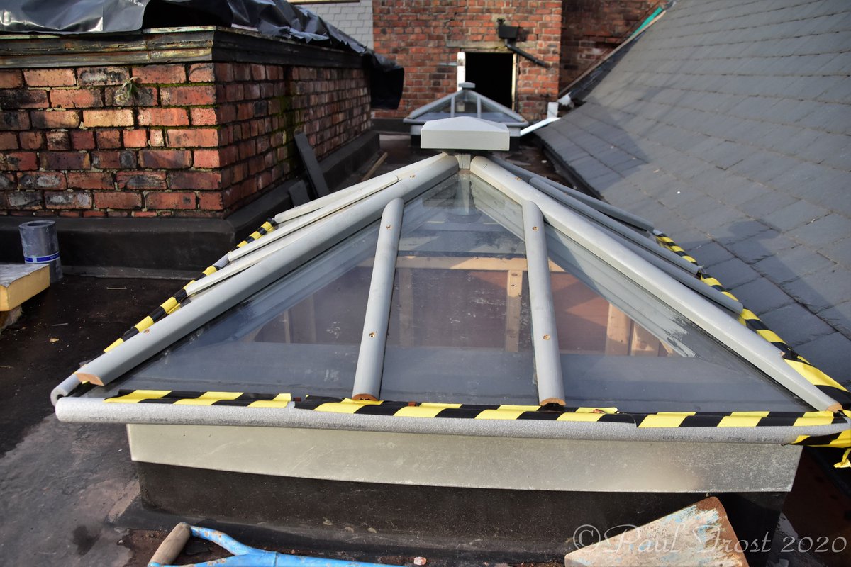 Skylights from @ListerStepsHub restored and replaced