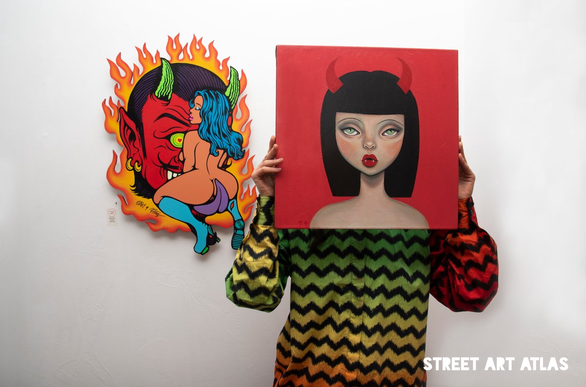 StreetArtAtlas's tweet photo. A top show from @sakiandbitches 'Everybody's Welcome' @AtomGalleryN16 Runs till 29th February.
#SakiAndBitches #UrbanArt #Exhibition #AtomGallery #StreetArtAtlas https://t.co/GajK1jVCgB