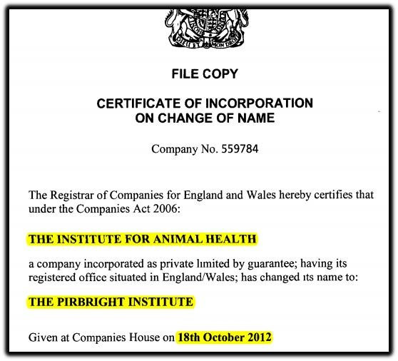 "The Coronavirus patent is held by the British company The Pirbright Institute.Pilbright has a secret vaccine partner—Merial—who built a vaccine plant just 220 miles from Wuhan, ChinaIts former name as The Institute for Animal Health" https://truthbits.blog/2020/02/04/the-great-uk-u-s-pilgrims-society-pharma-to-eugenics-shell-game/