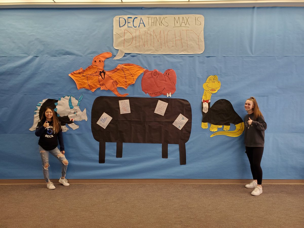 deca_grandview's tweet photo. Great way to kick-off Miracle Week 2020. "DECA thinks Max is Dinomighty!" Thanks to those able to help! https://t.co/yzZohrL1WY