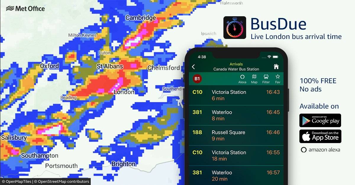 ywongcode's tweet image. It will be a week of wet and gusty commute in #London because of #StormCiara. Taking a bus? Find your bus arrival times before you head out with BusDue. Available on #android #ios and Amazon #Alexa skills, busdue.com

#reactnative #commuter #commute #TfL