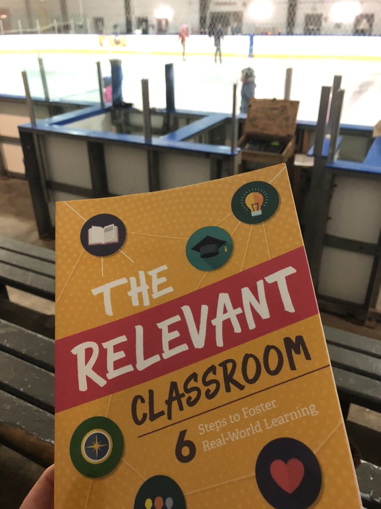 EducatorJess's tweet photo. Skating lessons, ringette &amp; @eric_hardie The Relevant Classroom. Hopeful that we can keep trying to model authentic &amp; student-driven experiences in B.Ed. #PedEL @ocdsbxl #momlife https://t.co/lH6vYmmoQ5